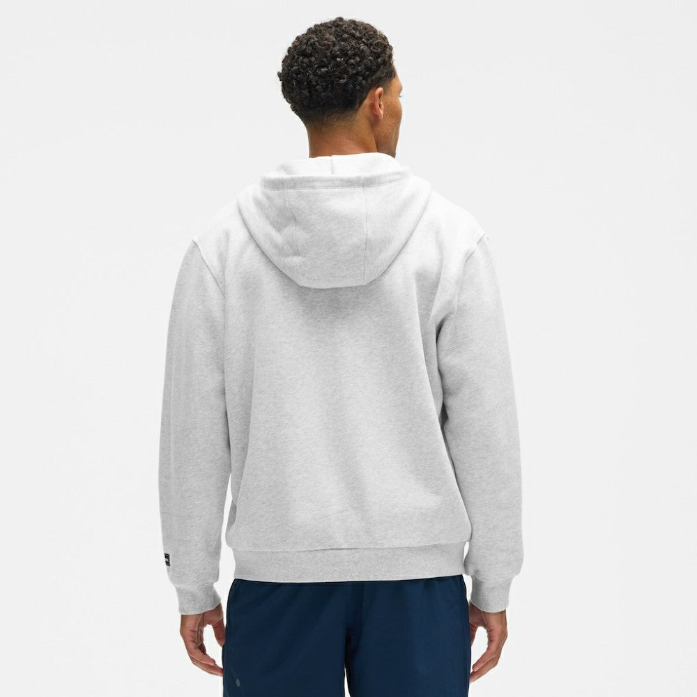 Edmonton Oilers lululemon Steady State Full-Zip Hoodie - Heathered Core Ultra Light Grey - NHL 203170182