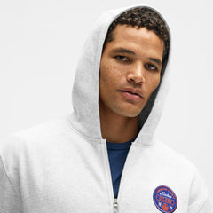 Edmonton Oilers lululemon Steady State Full-Zip Hoodie - Heathered Core Ultra Light Grey - NHL 203170182