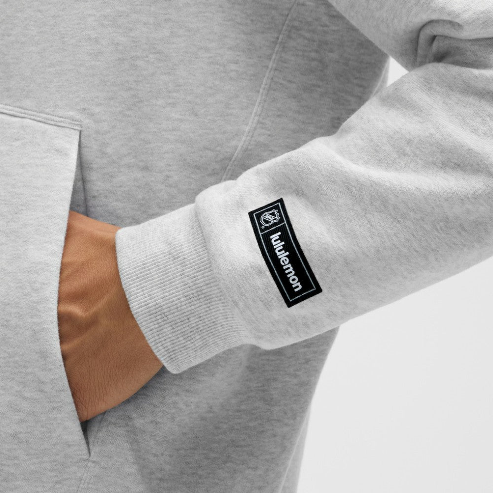 Los Angeles Kings lululemon Steady State Full-Zip Hoodie - Heathered Core Ultra Light Grey - NHL 203170184
