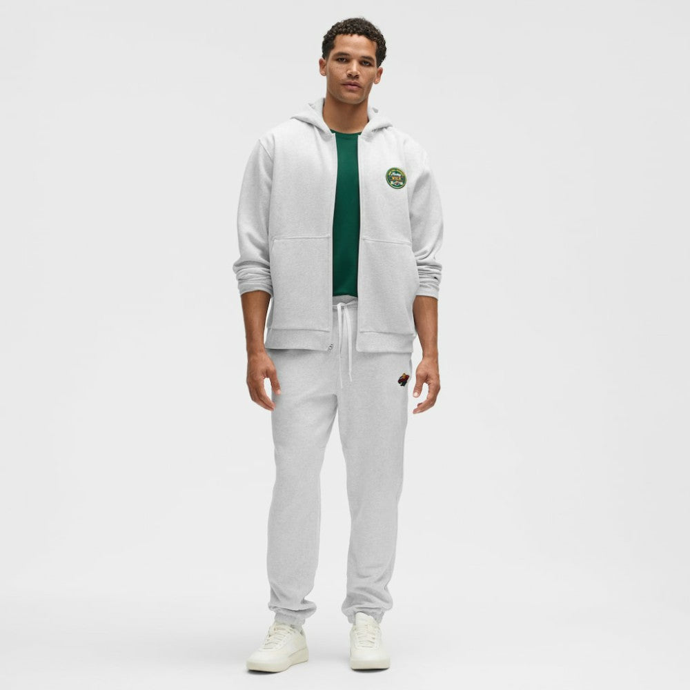 Minnesota Wild lululemon Steady State Full-Zip Hoodie - Heathered Core Ultra Light Grey - NHL 203170185