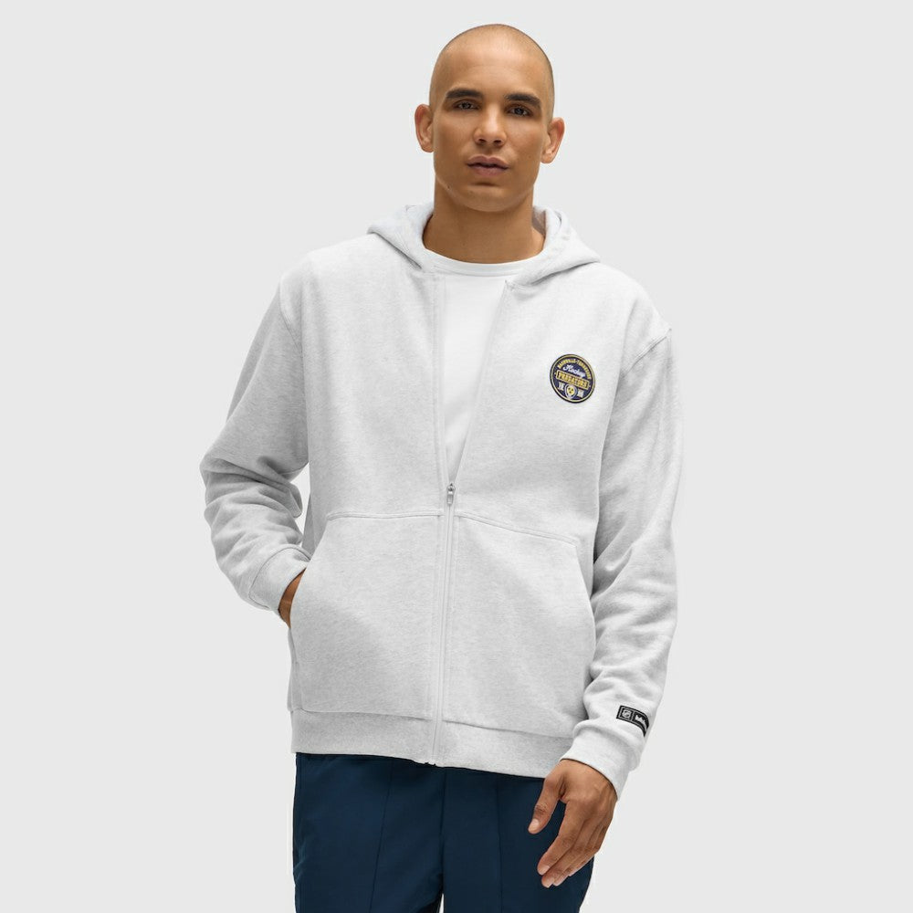 Nashville Predators lululemon Steady State Full-Zip Hoodie - Heathered Core Ultra Light Grey - NHL 203170187