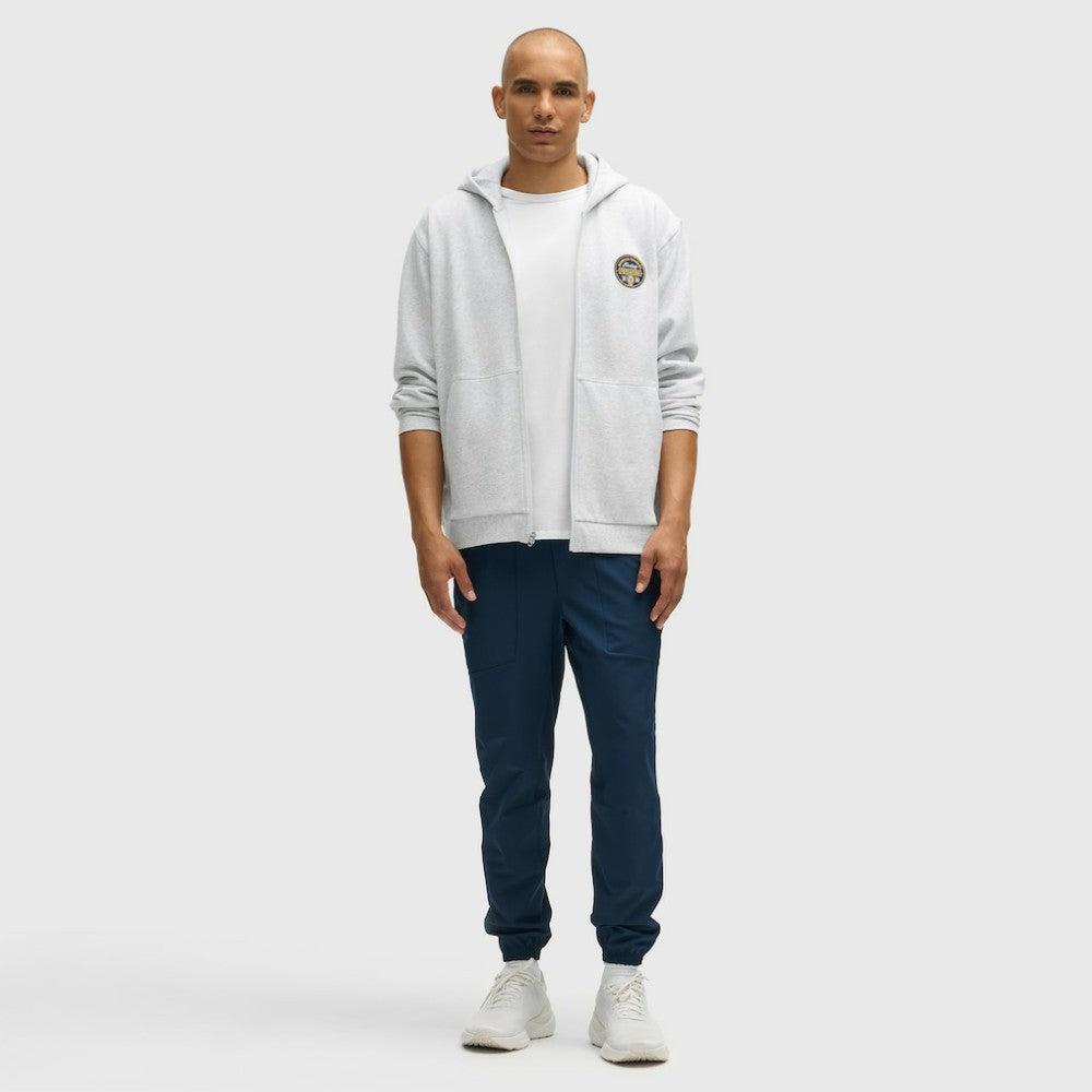 Nashville Predators lululemon Steady State Full-Zip Hoodie - Heathered Core Ultra Light Grey - NHL 203170187