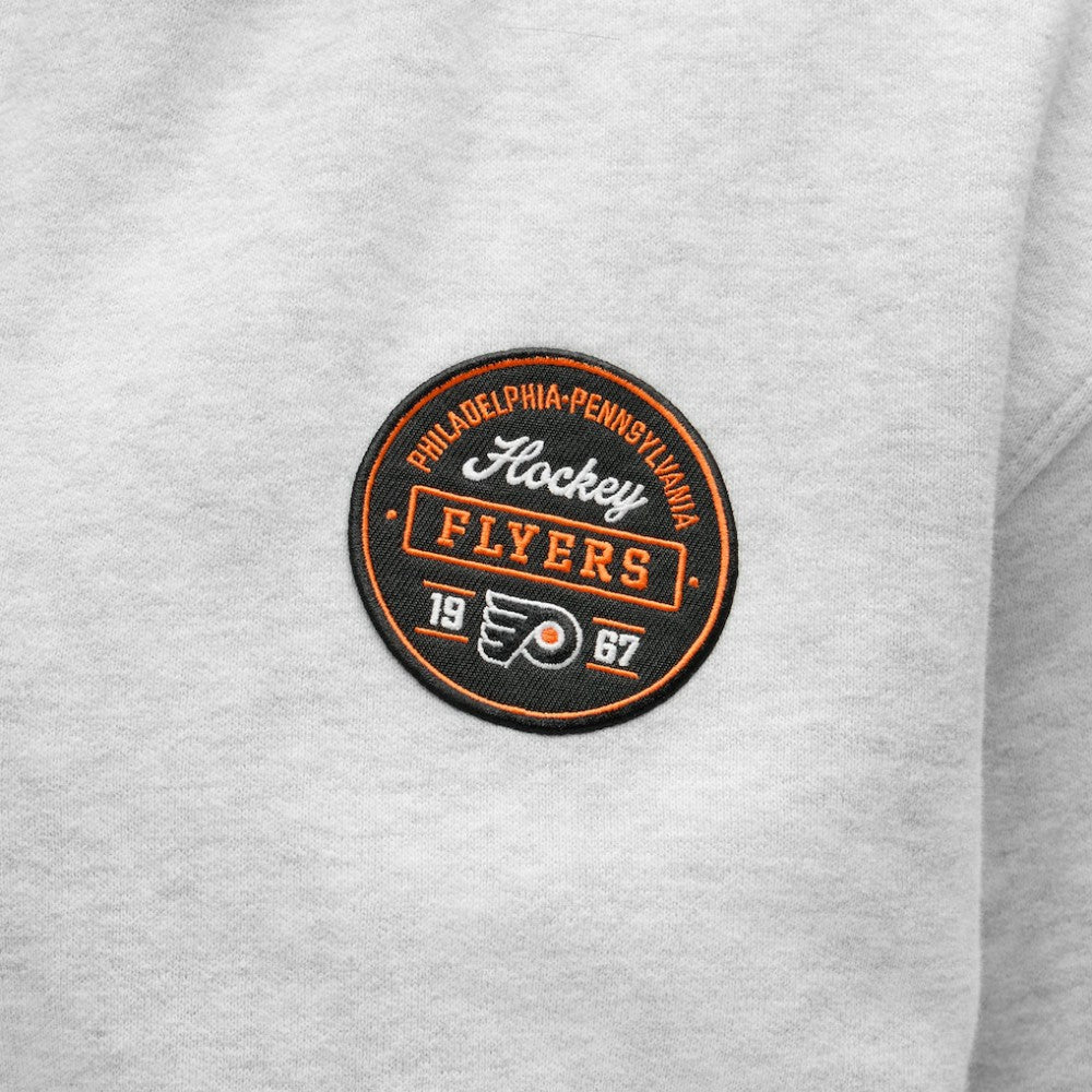 Philadelphia Flyers lululemon Steady State Full-Zip Hoodie - Heathered Core Ultra Light Grey - NHL 203170192