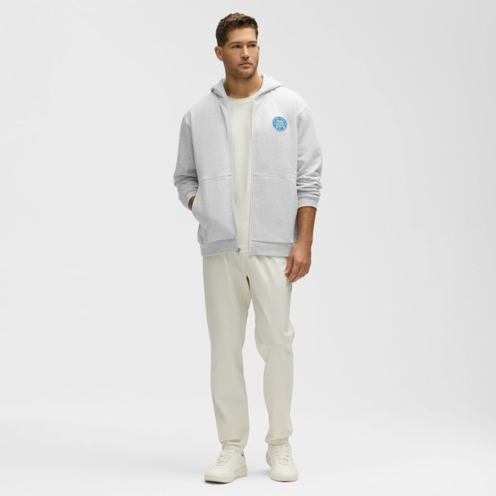 St. Louis Blues lululemon Steady State Full-Zip Hoodie - Heathered Core Ultra Light Grey - NHL 203170196