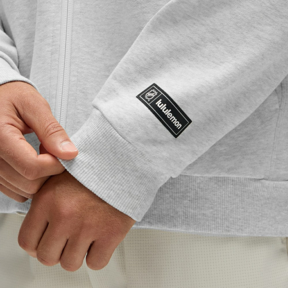St. Louis Blues lululemon Steady State Full-Zip Hoodie - Heathered Core Ultra Light Grey - NHL 203170196