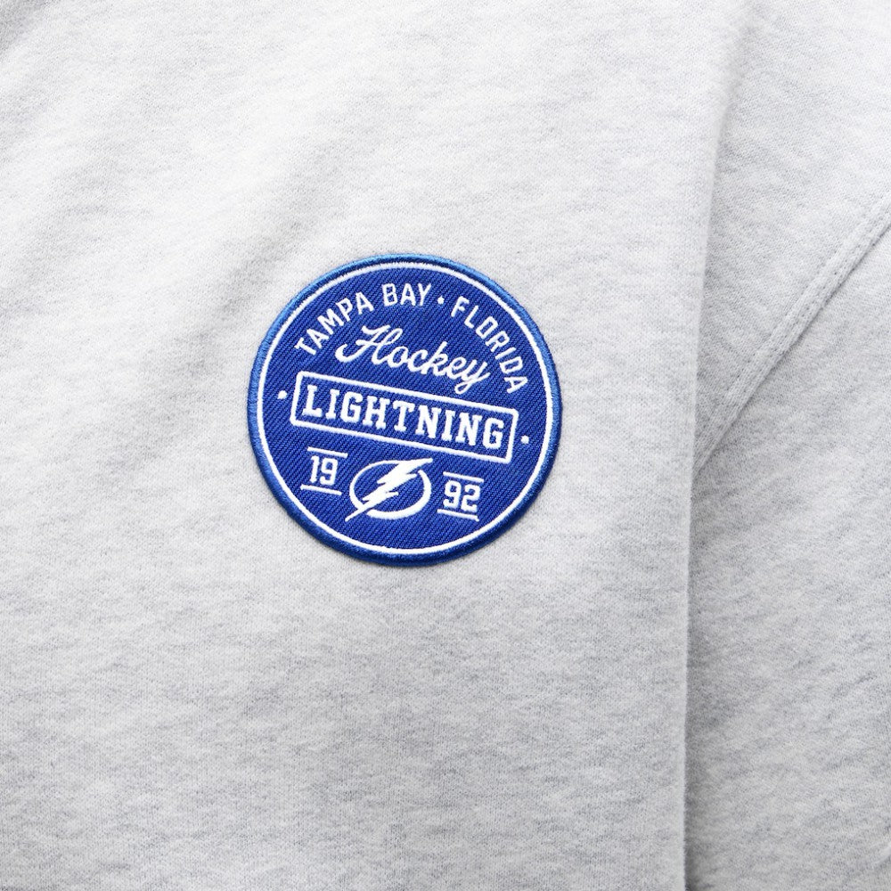 Tampa Bay Lightning lululemon Steady State Full-Zip Hoodie - Heathered Core Ultra Light Grey - NHL 203170197