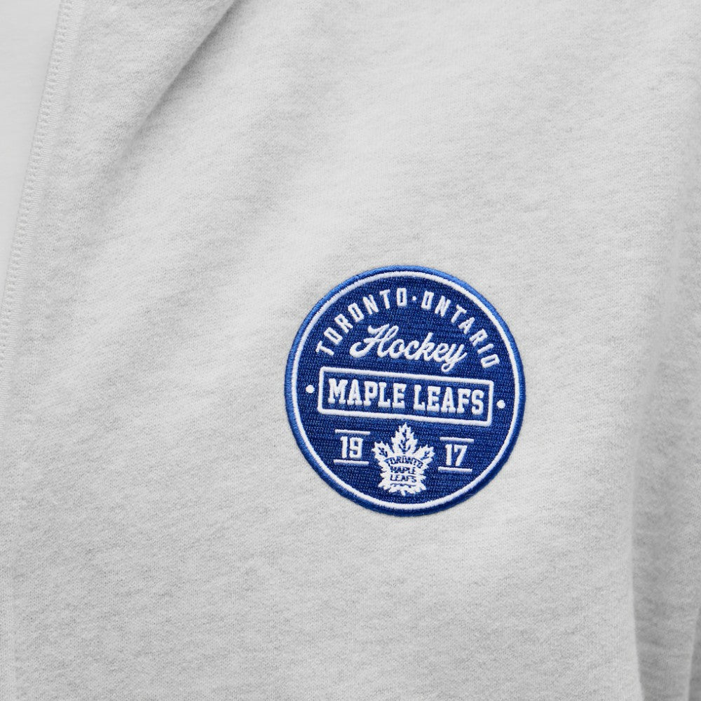 Toronto Maple Leafs lululemon Steady State Full-Zip Hoodie - Heathered Core Ultra Light Grey - NHL 203170198