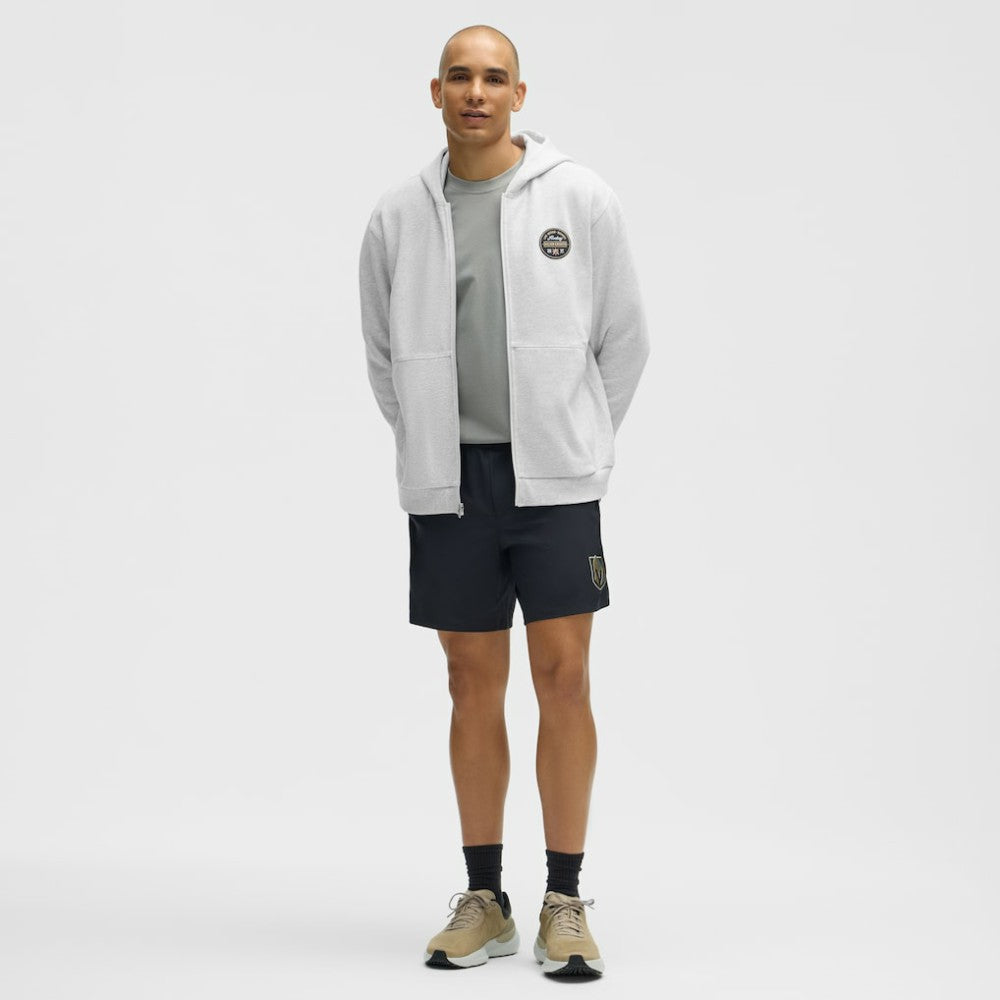 Vegas Golden Knights lululemon Steady State Full-Zip Hoodie - Heathered Core Ultra Light Grey - NHL 203170201