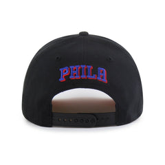 Philadelphia 76ers Brand Seen by '47 Sorry I Was Hooping Hitch Adjustable Hat Black | 47 brand for sale