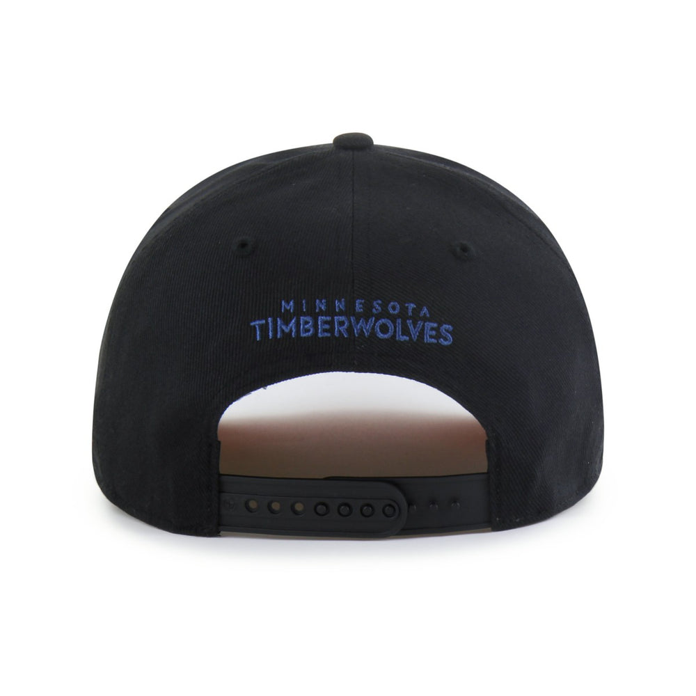 Minnesota Timberwolves Brand Seen by '47 Sorry I Was Hooping Hitch Adjustable Hat Black | 47 brand Lifestyle