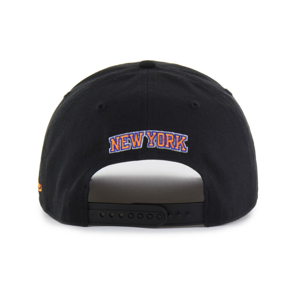 New York Knicks Brand Seen by '47 Sorry I Was Hooping Hitch Adjustable Hat Black | 47 brand Near Me