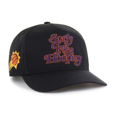 Phoenix Suns Brand Seen by '47 Sorry I Was Hooping Hitch Adjustable Hat Black | 47 brand outlet