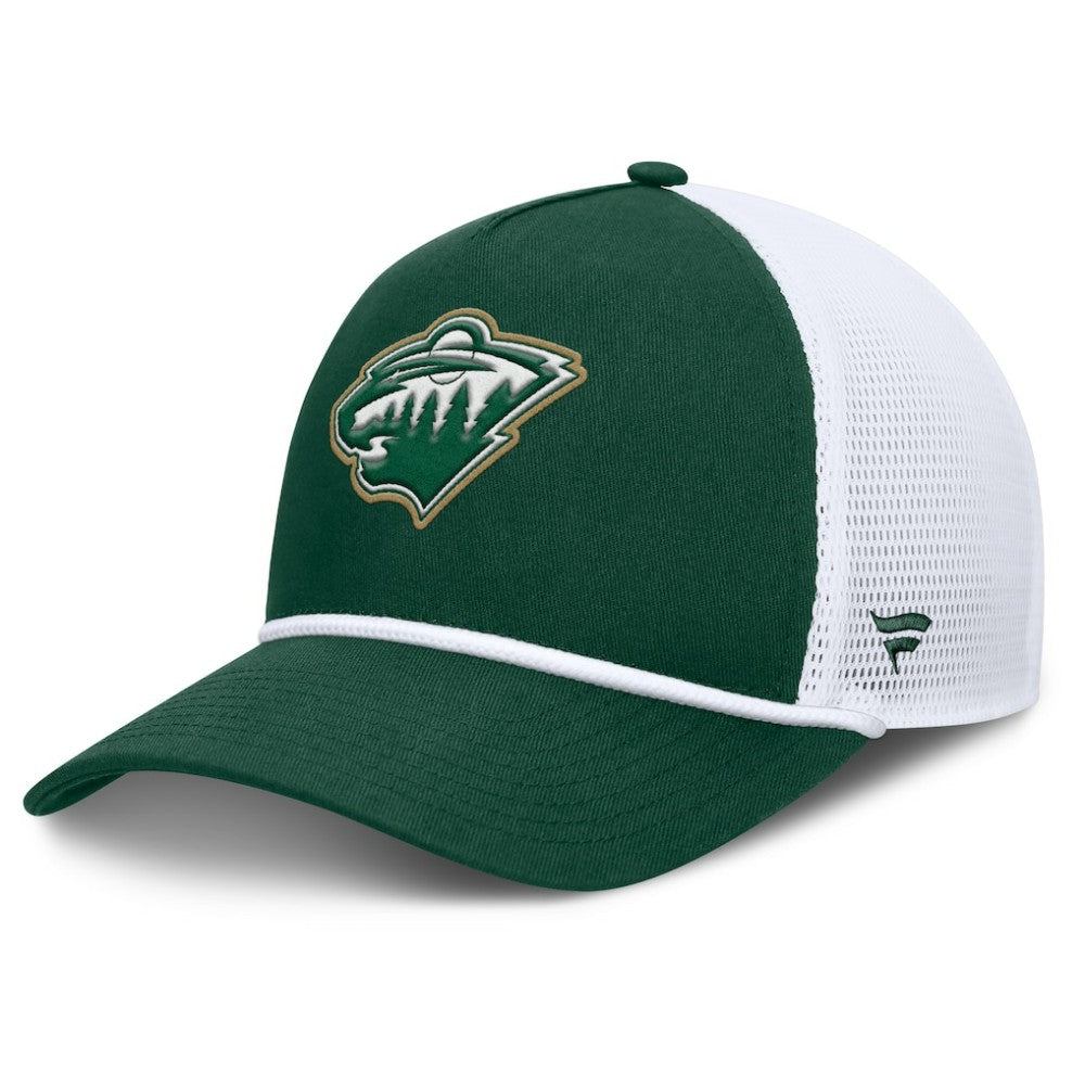 Minnesota Wild Fanatics Bermuda A-Frame Adjustable Hat - Green/White - NHL 203170640
