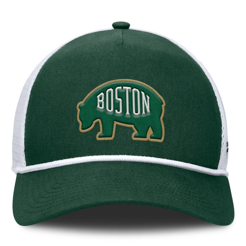 Boston Bruins Fanatics Bermuda A-Frame Adjustable Hat - Green/White - NHL 203170641