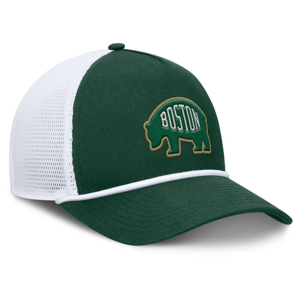 Boston Bruins Fanatics Bermuda A-Frame Adjustable Hat - Green/White - NHL 203170641