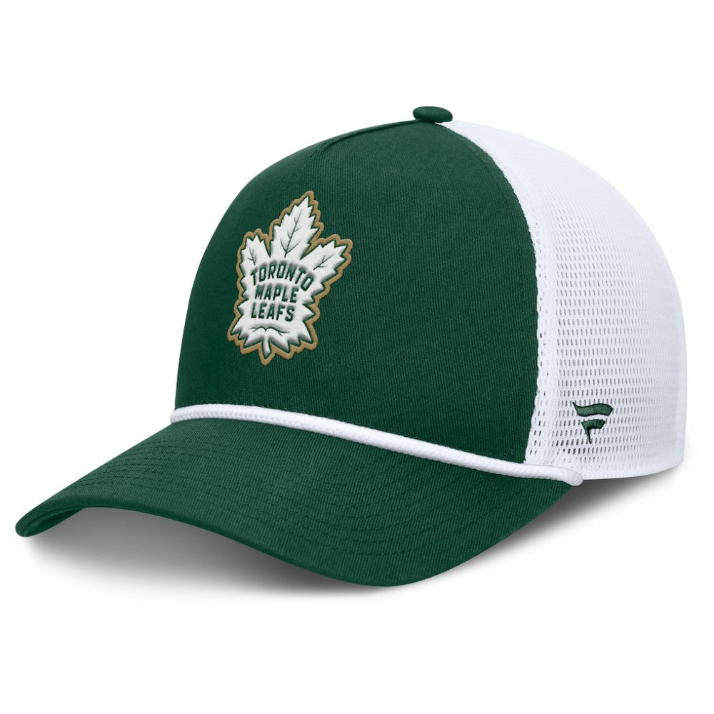 Toronto Maple Leafs Fanatics Bermuda A-Frame Adjustable Hat - Green/White - NHL 203170646
