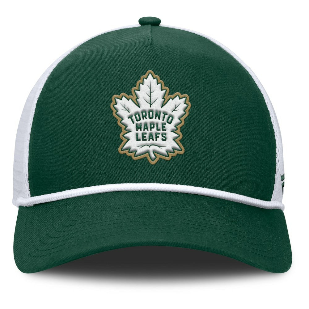 Toronto Maple Leafs Fanatics Bermuda A-Frame Adjustable Hat - Green/White - NHL 203170646