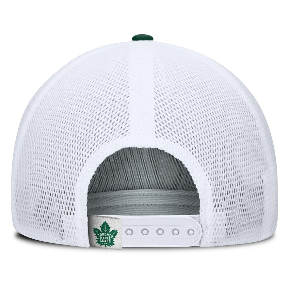 Toronto Maple Leafs Fanatics Bermuda A-Frame Adjustable Hat - Green/White - NHL 203170646