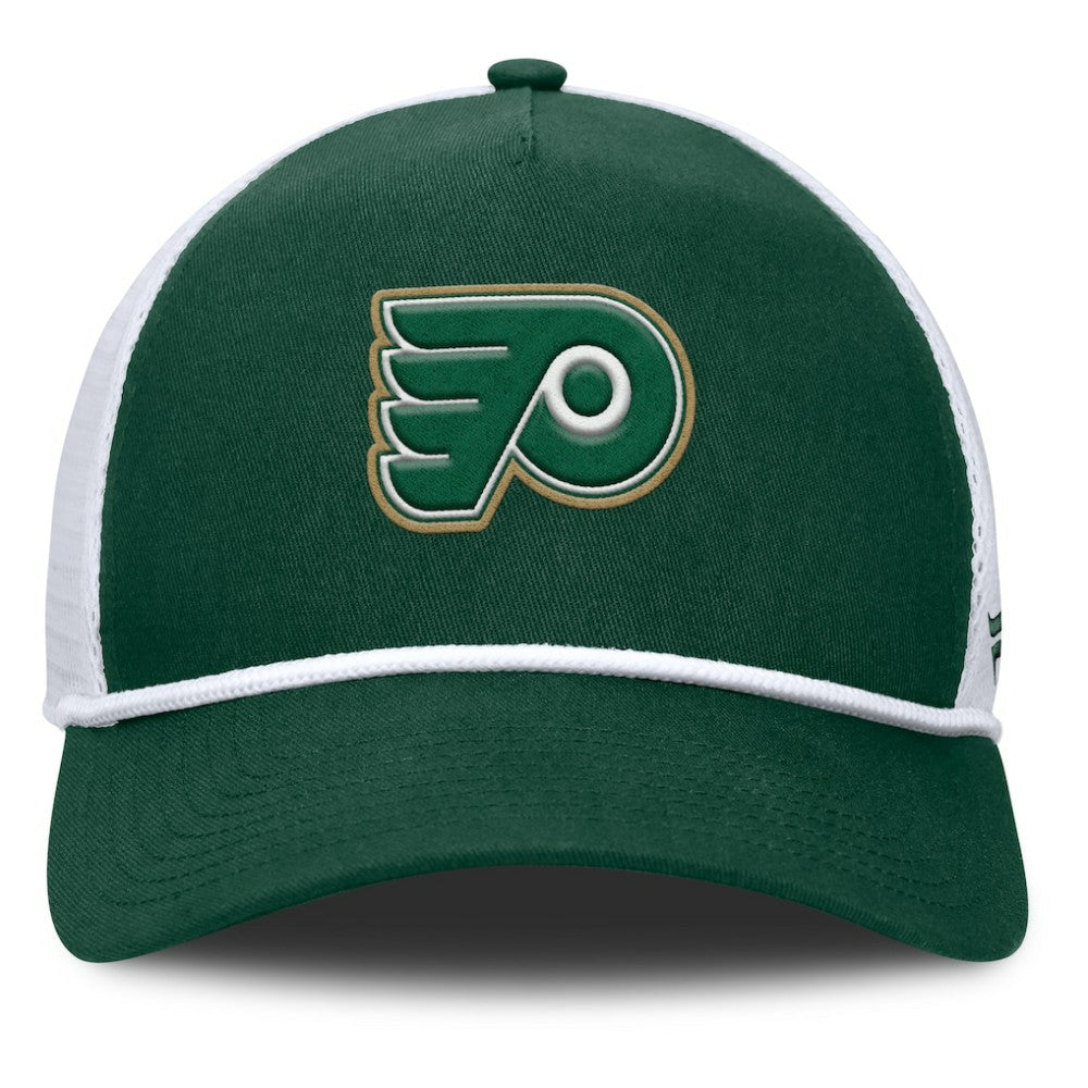 Philadelphia Flyers Fanatics Bermuda A-Frame Adjustable Hat - Green/White - NHL 203170650