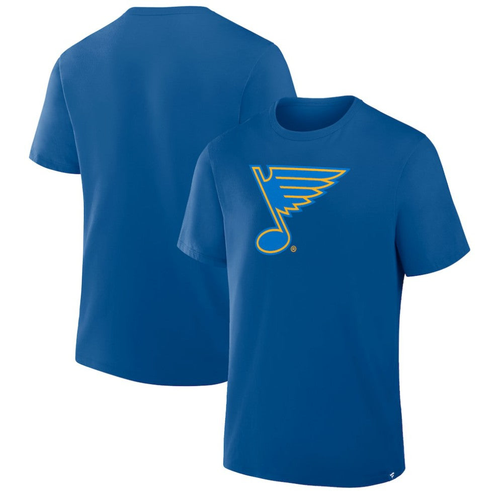 St. Louis Blues Fanatics Primary Logo Legacy T-Shirt - Blue - NHL 203171094
