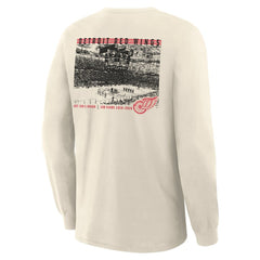 Detroit Red Wings Fanatics Centennial Legacy Long Sleeve T-Shirt - Beige - NHL 203171262