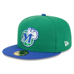 Dallas Mavericks 2025/26 Classic Edition Jersey Hook 59FIFTY Fitted Hat for sale Green/Blue | New Era Near Me