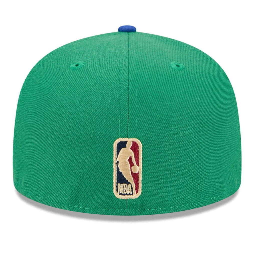 Dallas Mavericks 2025/26 Classic Edition Jersey Hook 59FIFTY Fitted Hat for sale Green/Blue | New Era Near Me