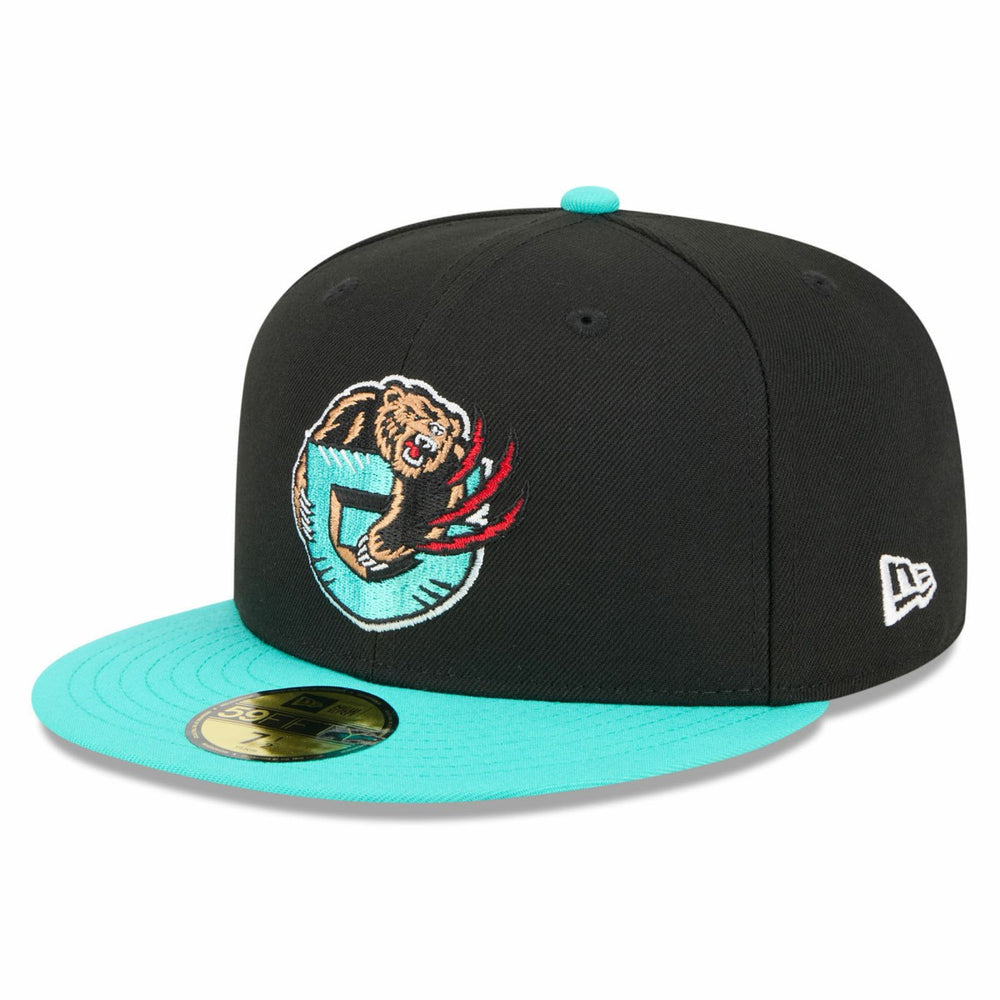 Memphis Grizzlies 2025/26 Classic Edition Jersey Hook 59FIFTY Fitted Hat Black/Turquoise | New Era US