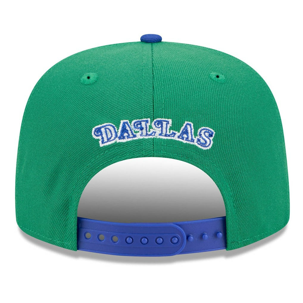Dallas Mavericks 2025/26 Classic Edition Jersey Hook A-Frame 9FIFTY Snapback Hat for sale Green/Blue | New Era US