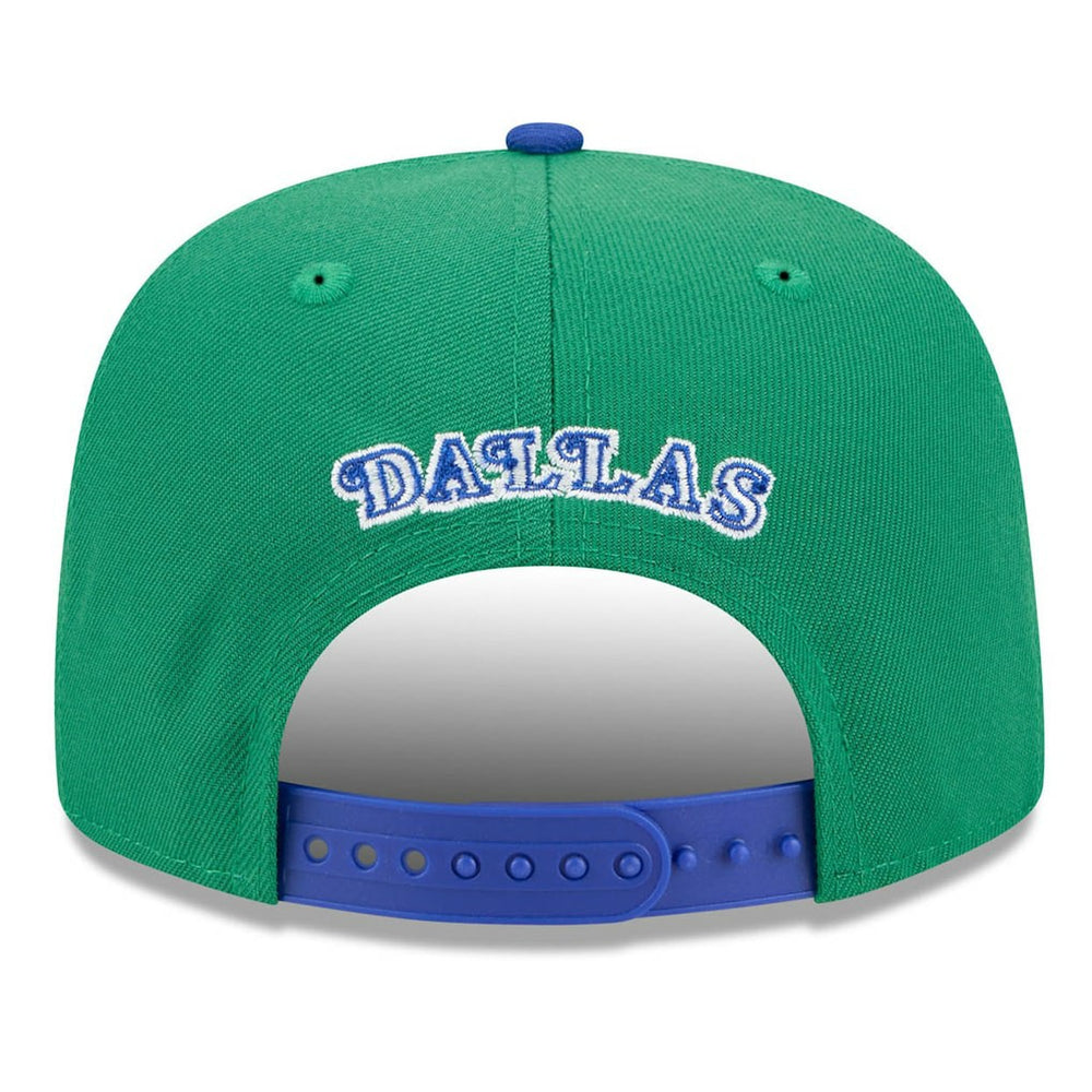 Dallas Mavericks 2025/26 Classic Edition Jersey Hook A-Frame 9FIFTY Snapback Hat for sale Green/Blue | New Era US