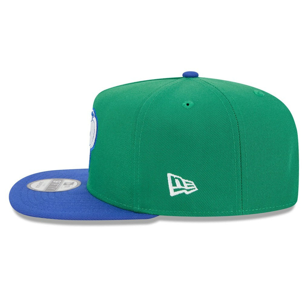 Dallas Mavericks 2025/26 Classic Edition Jersey Hook A-Frame 9FIFTY Snapback Hat for sale Green/Blue | New Era US