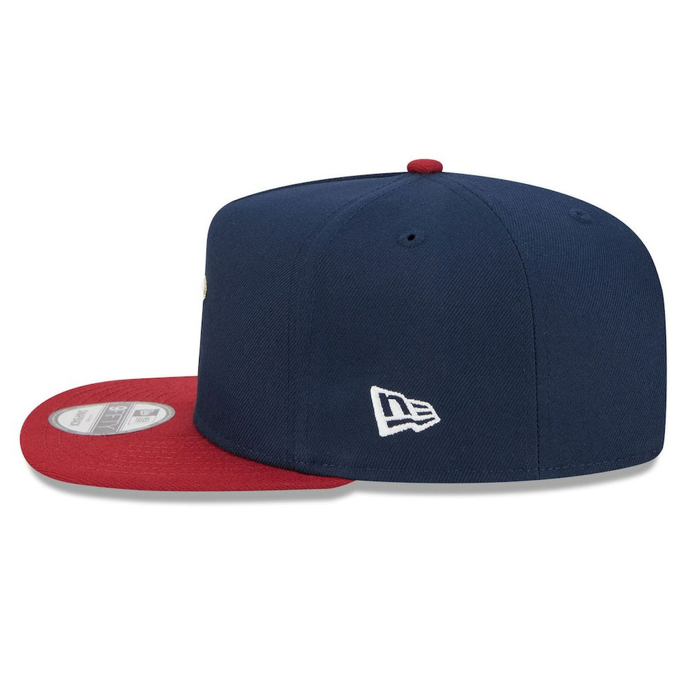 Cleveland Cavaliers 2025/26 Classic Edition Jersey Hook A-Frame 9FIFTY Snapback Hat for sale Navy/Wine | New Era discount