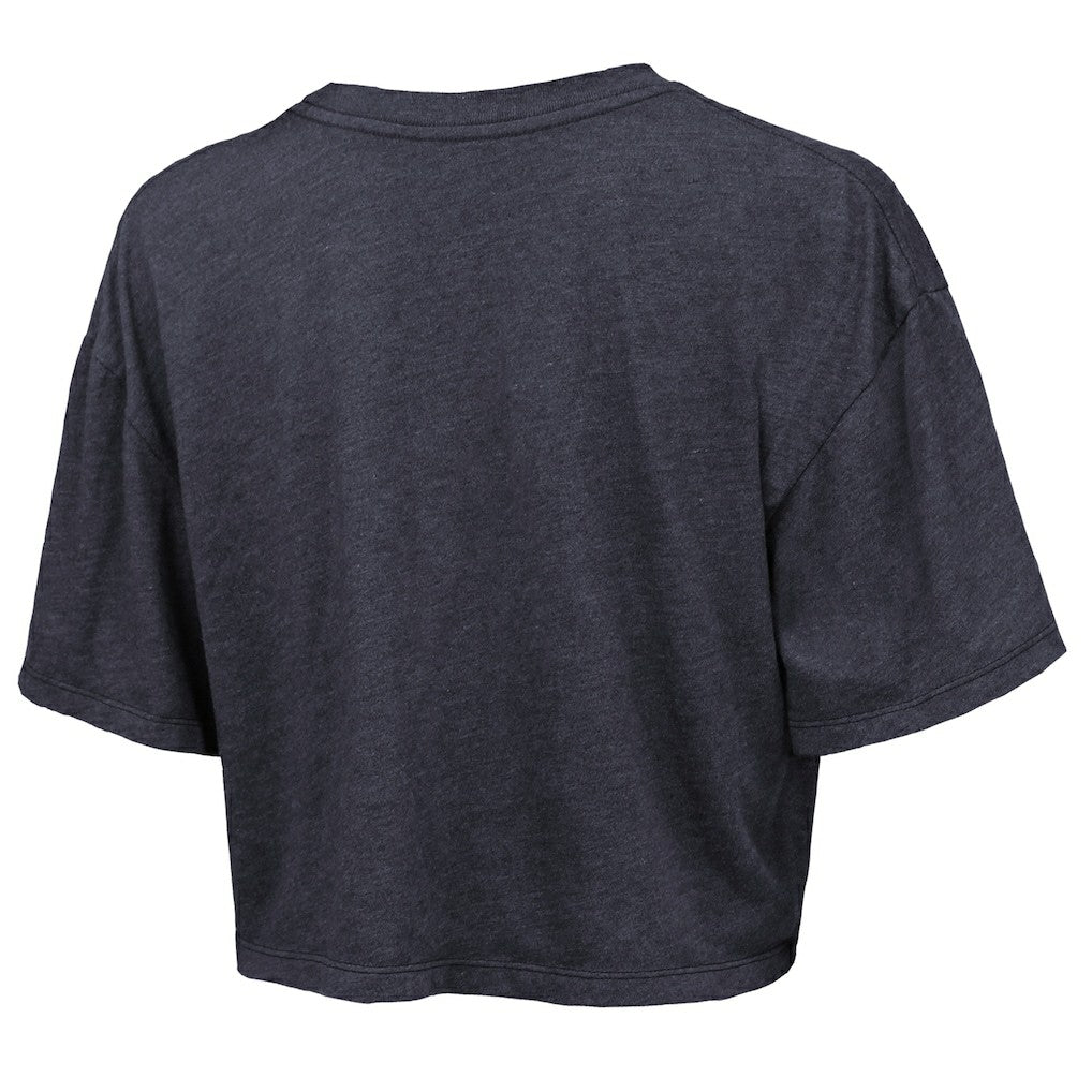 Oklahoma City Thunder Majestic Threads Women's Boxy Crop Top Navy
