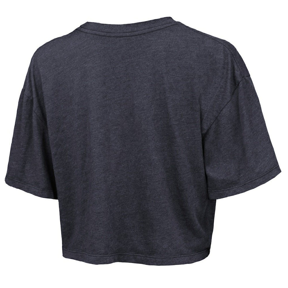 Oklahoma City Thunder Majestic Threads Women's Boxy Crop Top Navy