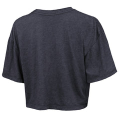 Oklahoma City Thunder Majestic Threads Women's Boxy Crop Top Navy
