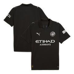 Manchester City 2025/26 Away Replica Jersey Black - Puma cheap