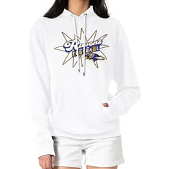 Baltimore Ravens Starter Women's Drive-In Sign Pullover Hoodie White