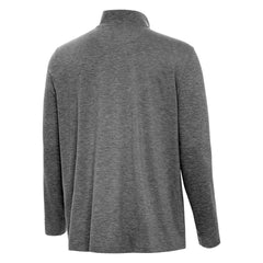 Mexico National Team Antigua Master Quarter-Zip Pullover Heather Black
