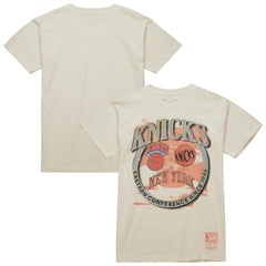 New York Knicks Big & Tall Hardwood Classics Crown Jewels T-Shirt White | Mitchell & Ness