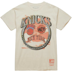 New York Knicks Big & Tall Hardwood Classics Crown Jewels T-Shirt White | Mitchell & Ness