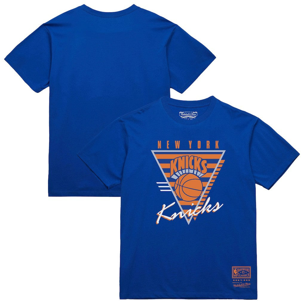 New York Knicks Big & Tall Hardwood Classics Final Seconds T-Shirt Blue | Mitchell & Ness outlet