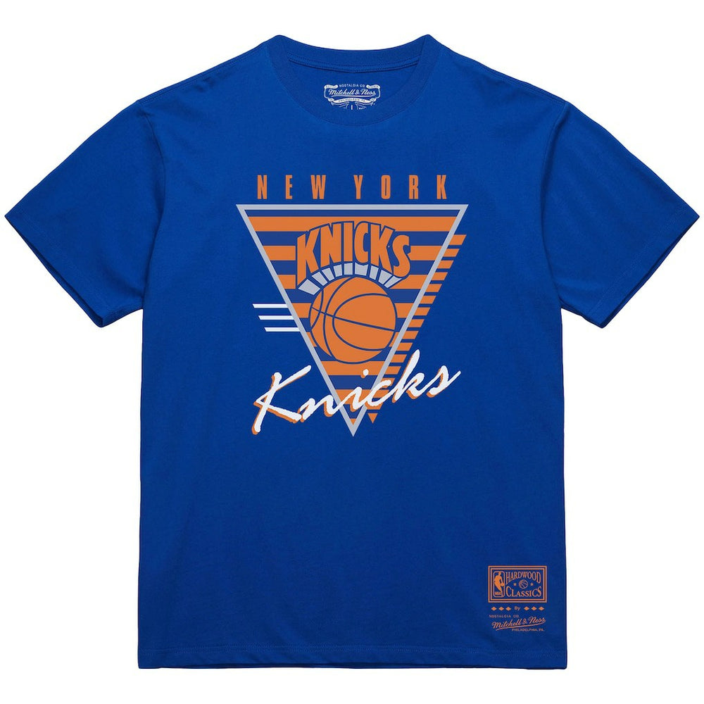 New York Knicks Big & Tall Hardwood Classics Final Seconds T-Shirt Blue | Mitchell & Ness outlet