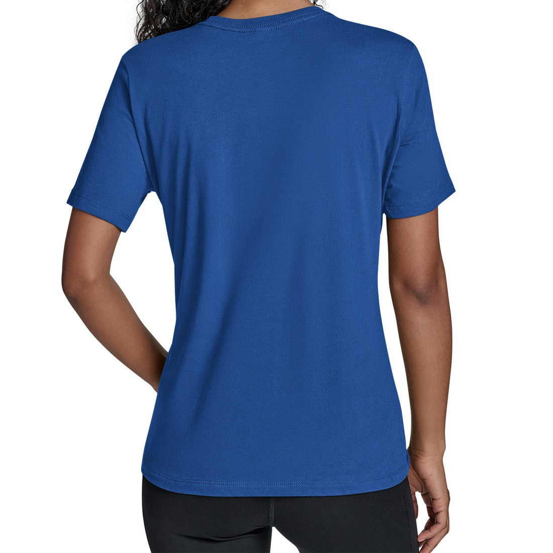 New York Giants Starter Women's Arch Stripe T-Shirt Royal