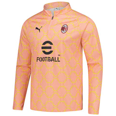 AC Milan 2025/26 Pre-Match dryCell Quarter-Zip Top Light Orange - Puma cheap