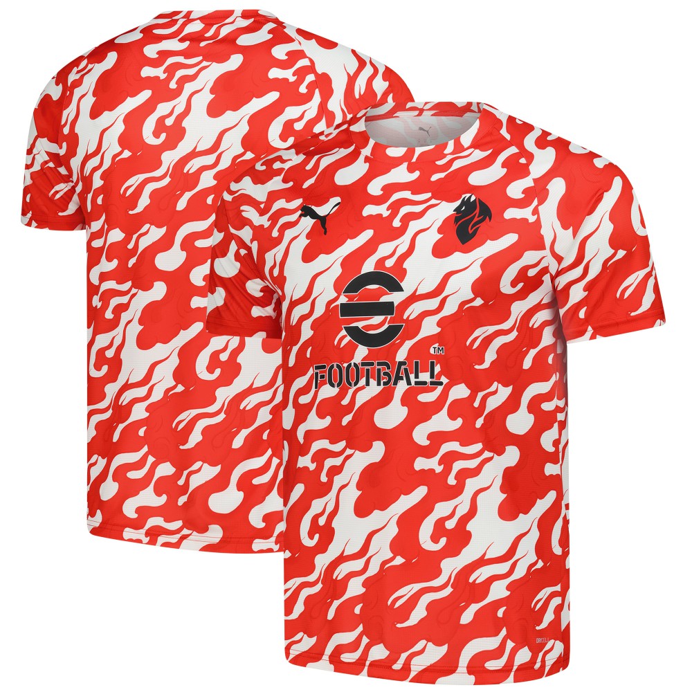 AC Milan 2025/26 Pre-Match dryCell Training Jersey Red - Puma sale