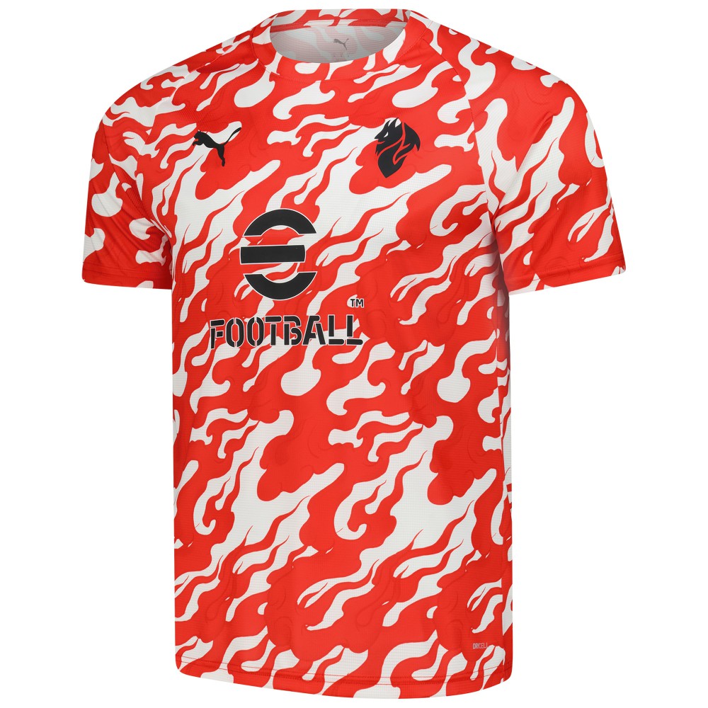 AC Milan 2025/26 Pre-Match dryCell Training Jersey Red - Puma sale