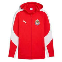 Chivas Evostripe Raglan Full-Zip Hooded Jacket Red - Puma for sale