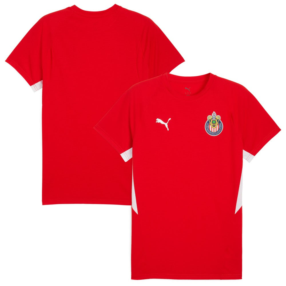 Chivas 2025/26 Evostripe Raglan T-Shirt Red - Puma Discount