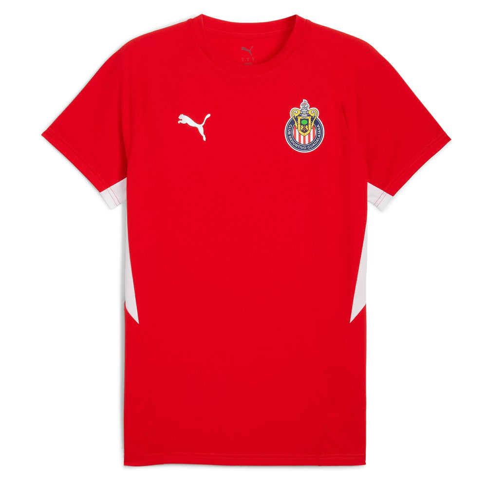 Chivas 2025/26 Evostripe Raglan T-Shirt Red - Puma Discount