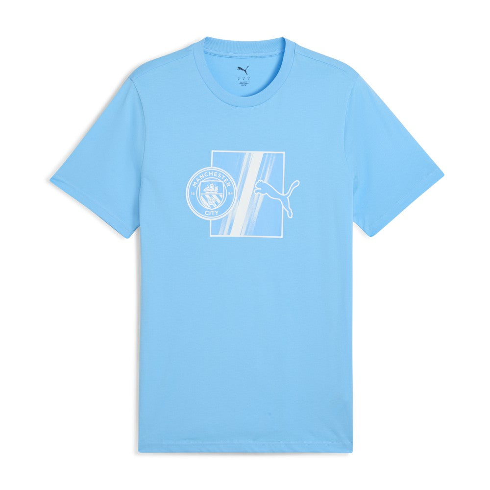 Manchester City ftblCulture T-Shirt Sky Blue - Puma Discount